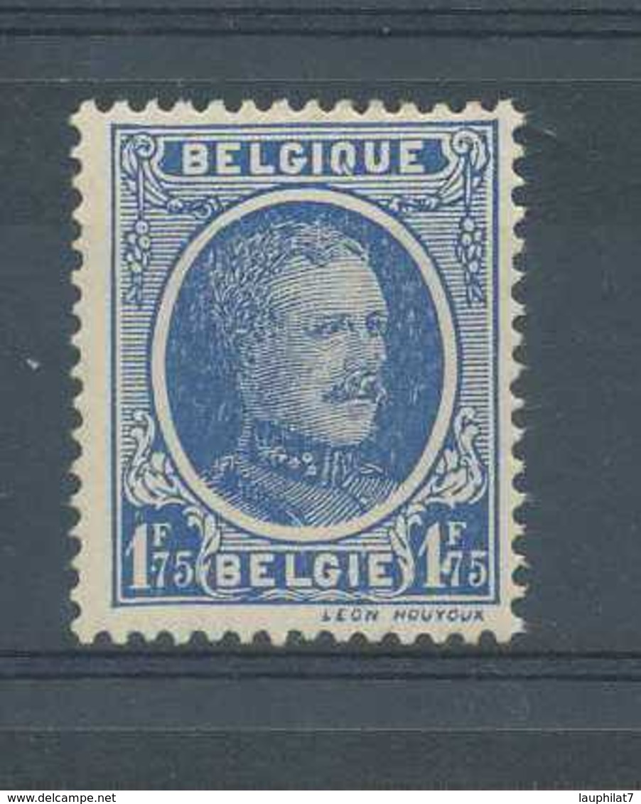 [801176]TB//**/Mnh-N° 257-v2, 1F75 Bleu Houyoux, Impression Dépouillée, **/mnh - Autres & Non Classés