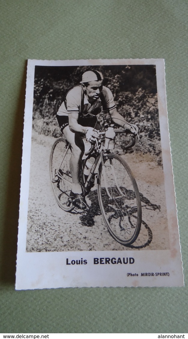 PHOTO COUREUR CYCLISTE LOUIS BERGAUD - Ciclismo