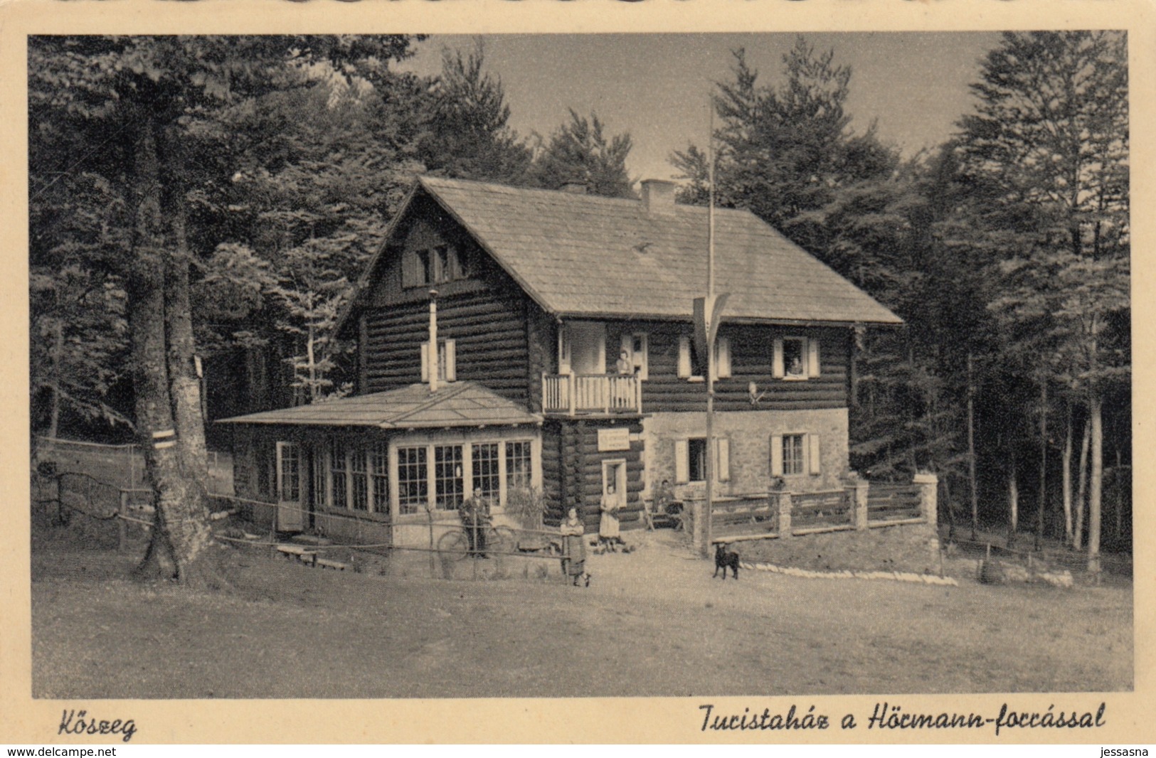 AK - Ungarn - KÖSZEG - (deutsch Güns) Touristenhaus Bei Der Hörmann Quelle 1940 - Ungarn
