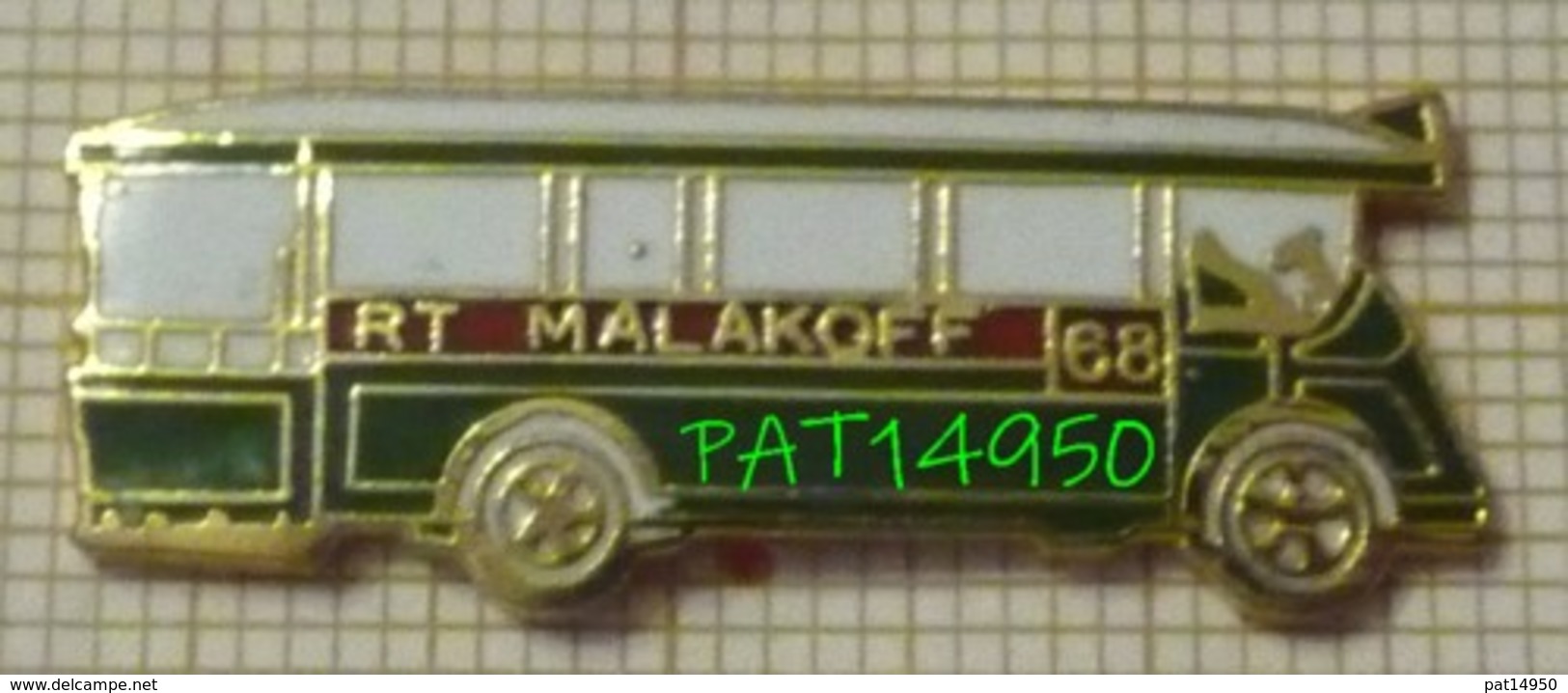 RATP BUS SCHNEIDER TYPE H Ligne RT MALAKOFF 68 En Version EGF - Transports