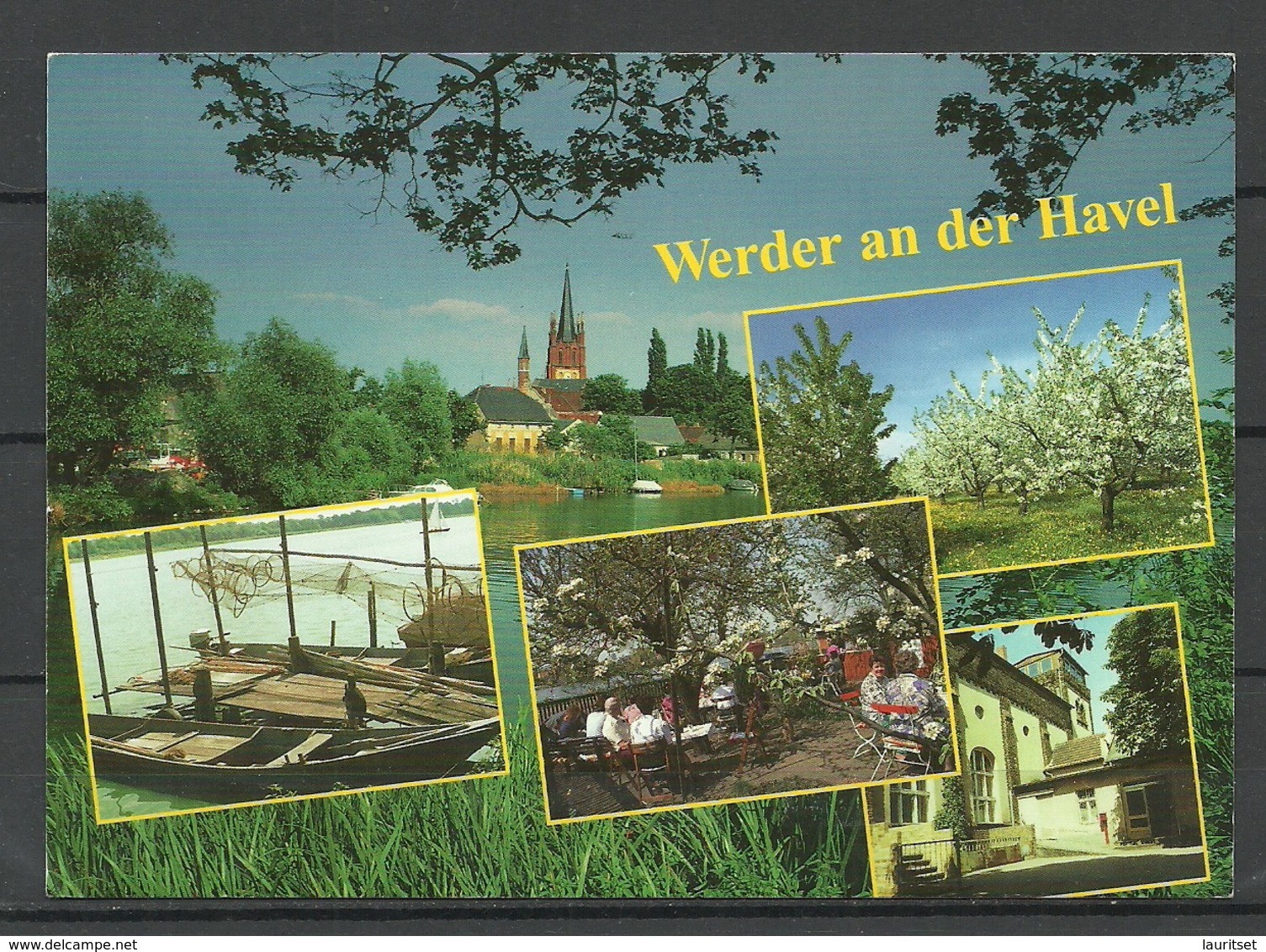 Deutschland WERDER An Der Havel (Kr Potsdam) Gesendet 1997 Mit Briefmarke - Werder