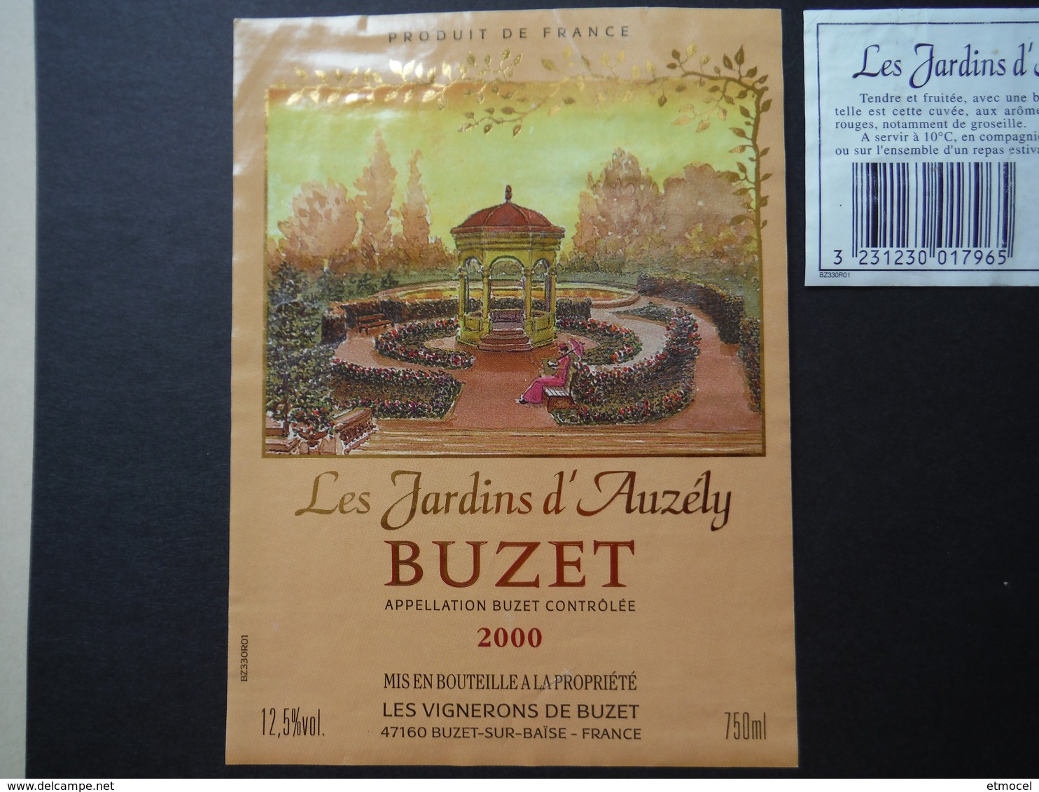 Buzet Les Jardins D'Auzély 2000 - Vignerons Du Buzet à Buzet Sur Baïse - Altri & Non Classificati