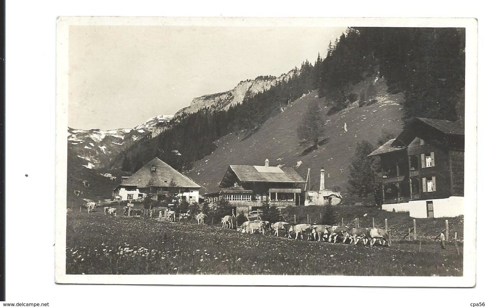 LENK Ifigenalp 1.600 M Verlag Bigler 1939 - VENTE DIRECTE X - Lenk Im Simmental