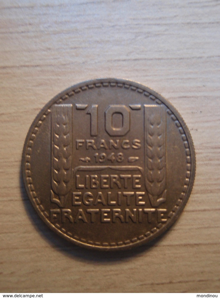 10 Francs TURIN 1948 Belle Pièce - Autres & Non Classés