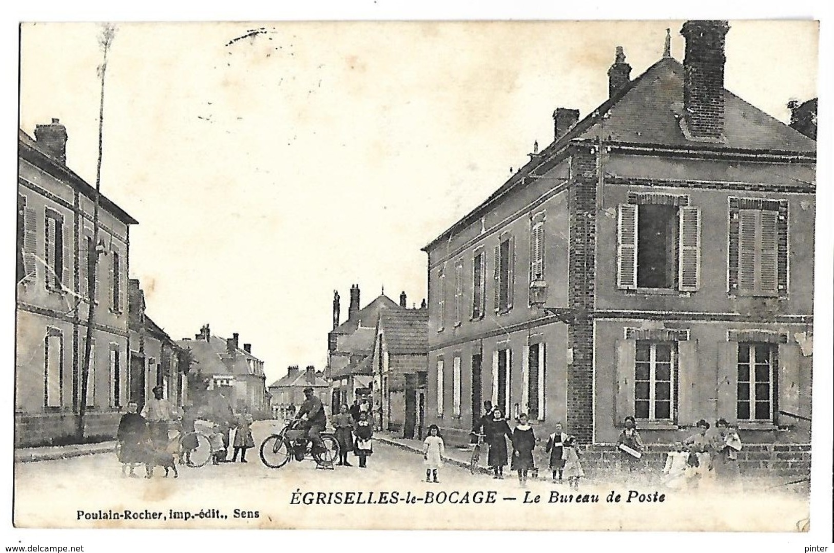 EGRISELLES LE BOCAGE - Le Bureau De Poste - Egriselles Le Bocage