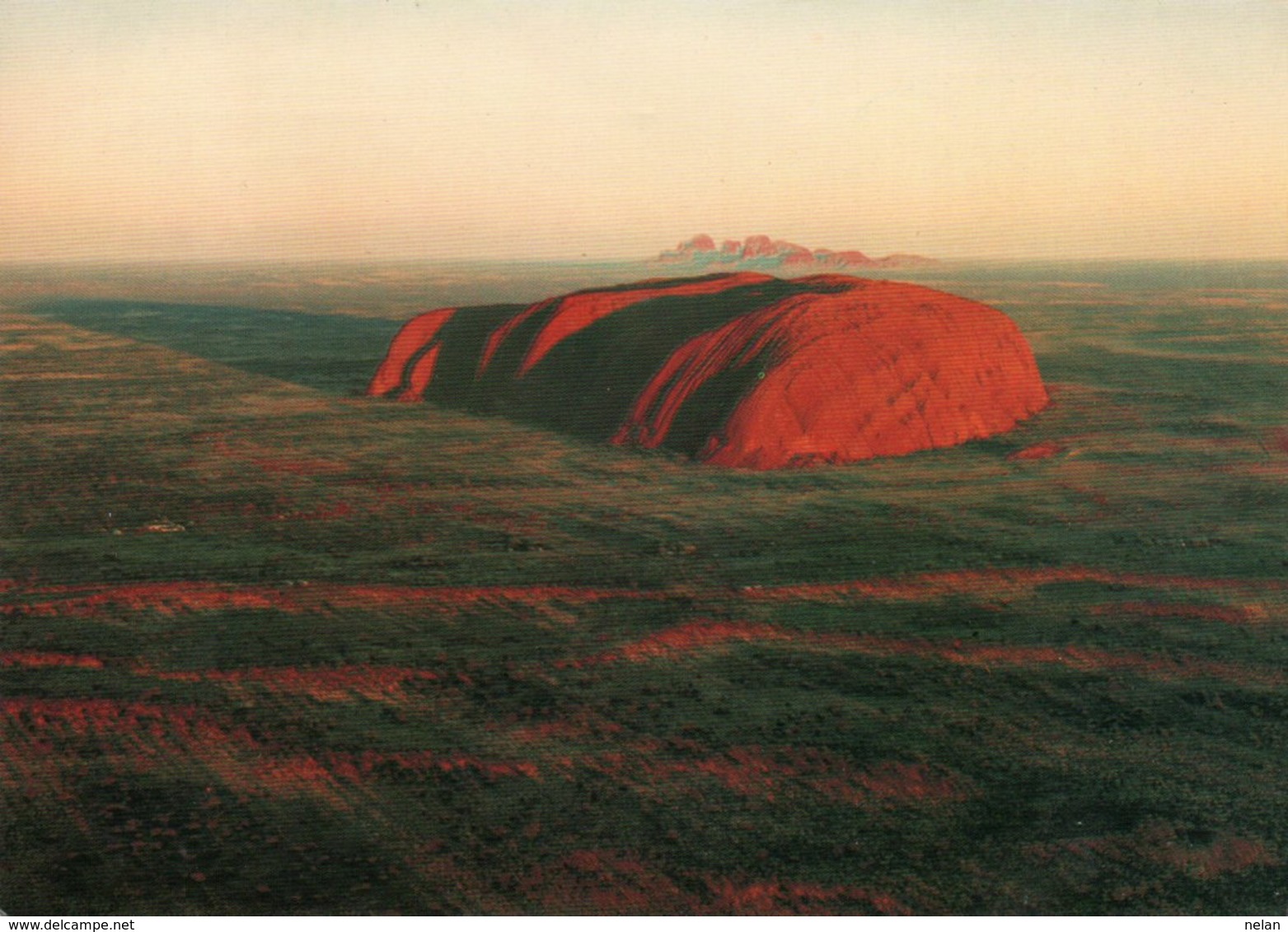 AYERS ROCK THE OLGAS AT SUNRISE-CENTRAL AUSTRALIA- VIAGGIATA 1981   FG - Uluru & The Olgas