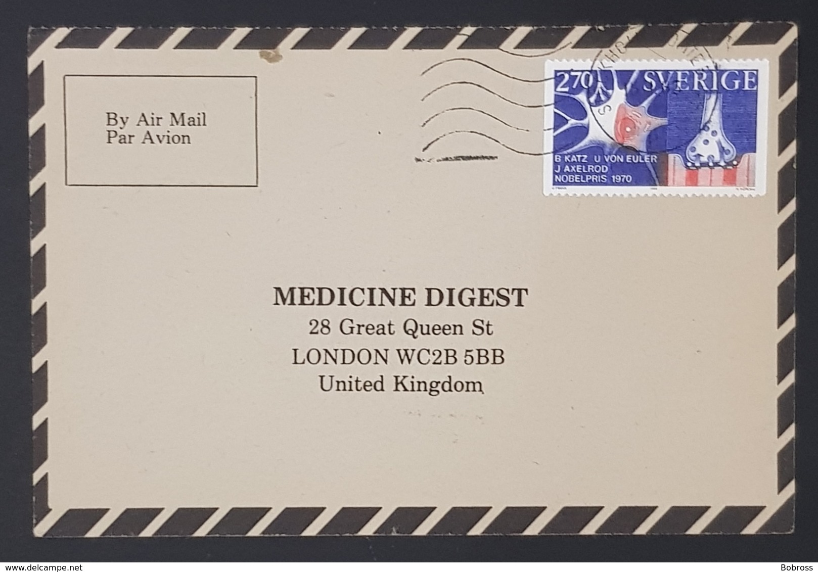 1984 Medicine Digest, Stockholm-London, Sweden, Sverige - Covers & Documents