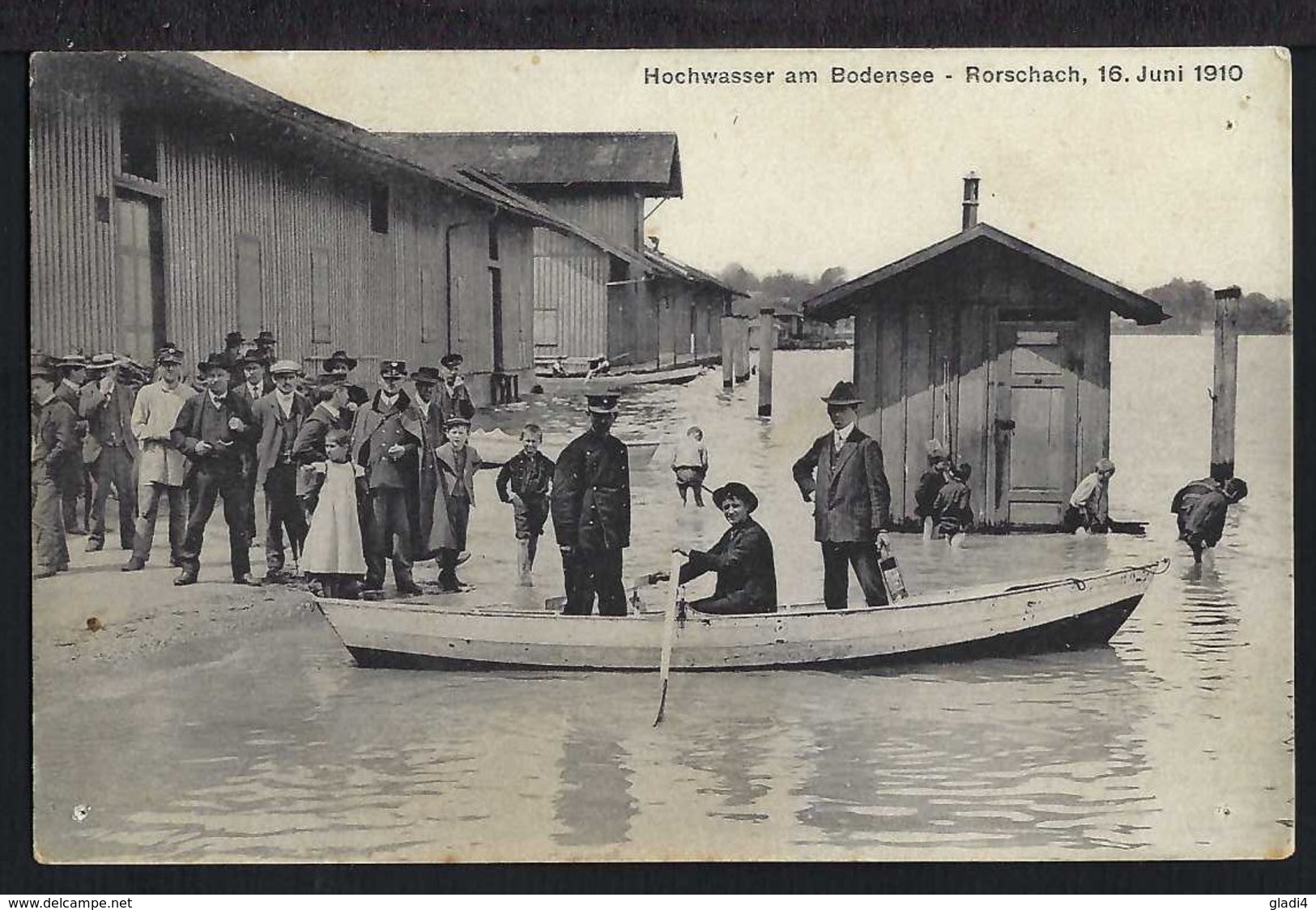 Rorschach - Hochwasser Am Bodensee -1910 - Rorschach