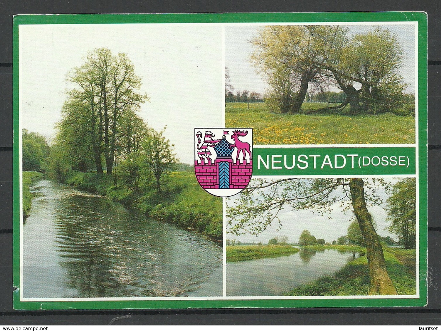 Deutschland NEUSTADT Dosse (gesendet 1995, Mit Briefmarke) - Neustadt (Dosse)