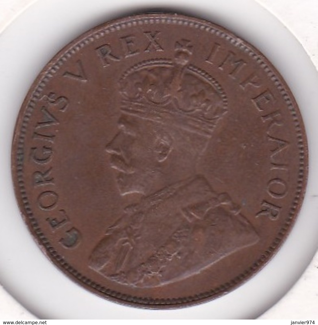 Afrique Du Sud 1 Penny 1931. George V. Bronze. KM# 14.3 - Afrique Du Sud