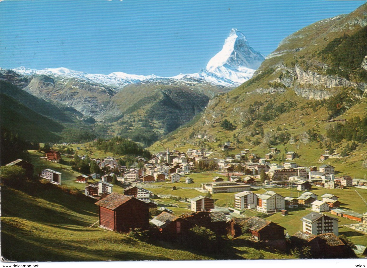 ZERMATT MIT MATTERHORN- VIAGGIATA  1977  FG - Zermatt