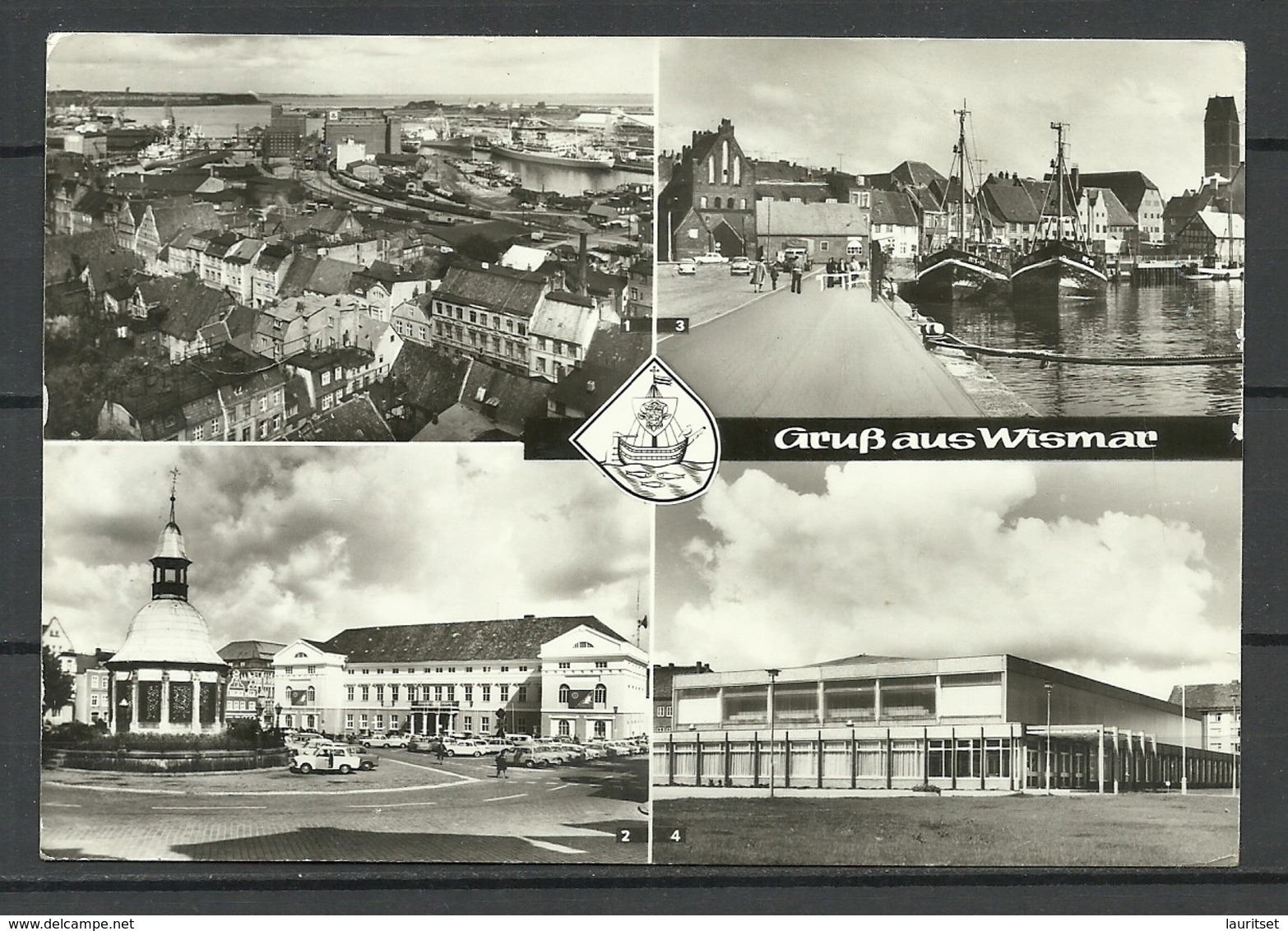 Deutschland DDR 1975 Ansichtskarte WISMAR - Wismar