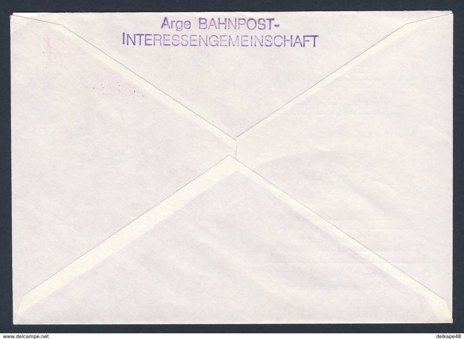 Deutschland Germany 1976 Brief Cover - 125 Jahre Bahnpost In Bayern - 1851 - 1976 - ZUG 05746 Bahnpost Nürnberg - Hof - Treinen