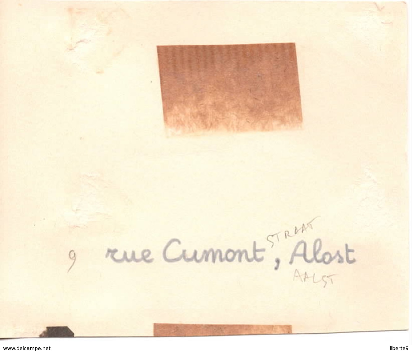 9 Rue Cumontstraat 1944  Aalst Alost - Photo 6x9cm  Belgique - Coches