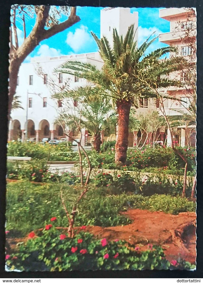 BENGASI - BENGHAZI - LIBYA - A Garden - Un Giardino - Vg - Libia