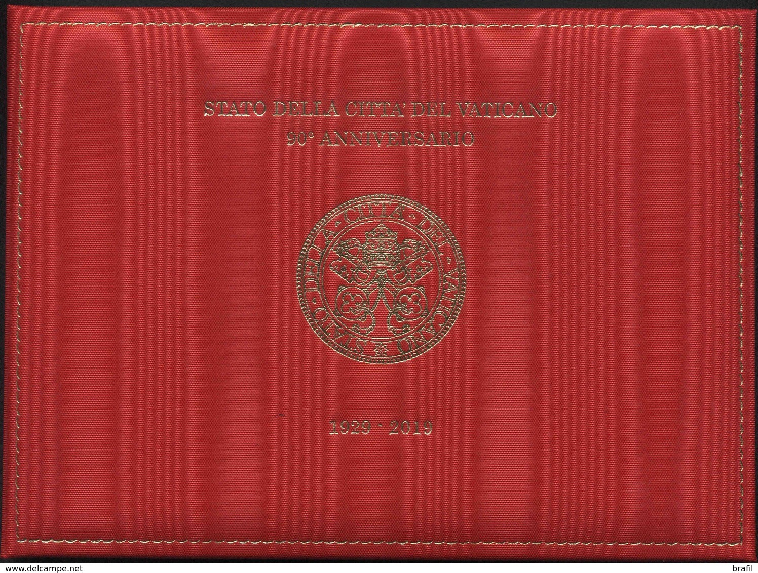 2019 Vaticano, II° TIRATURA Folder 90° Anniversario Stato Della Città Del Vaticano - Ongebruikt