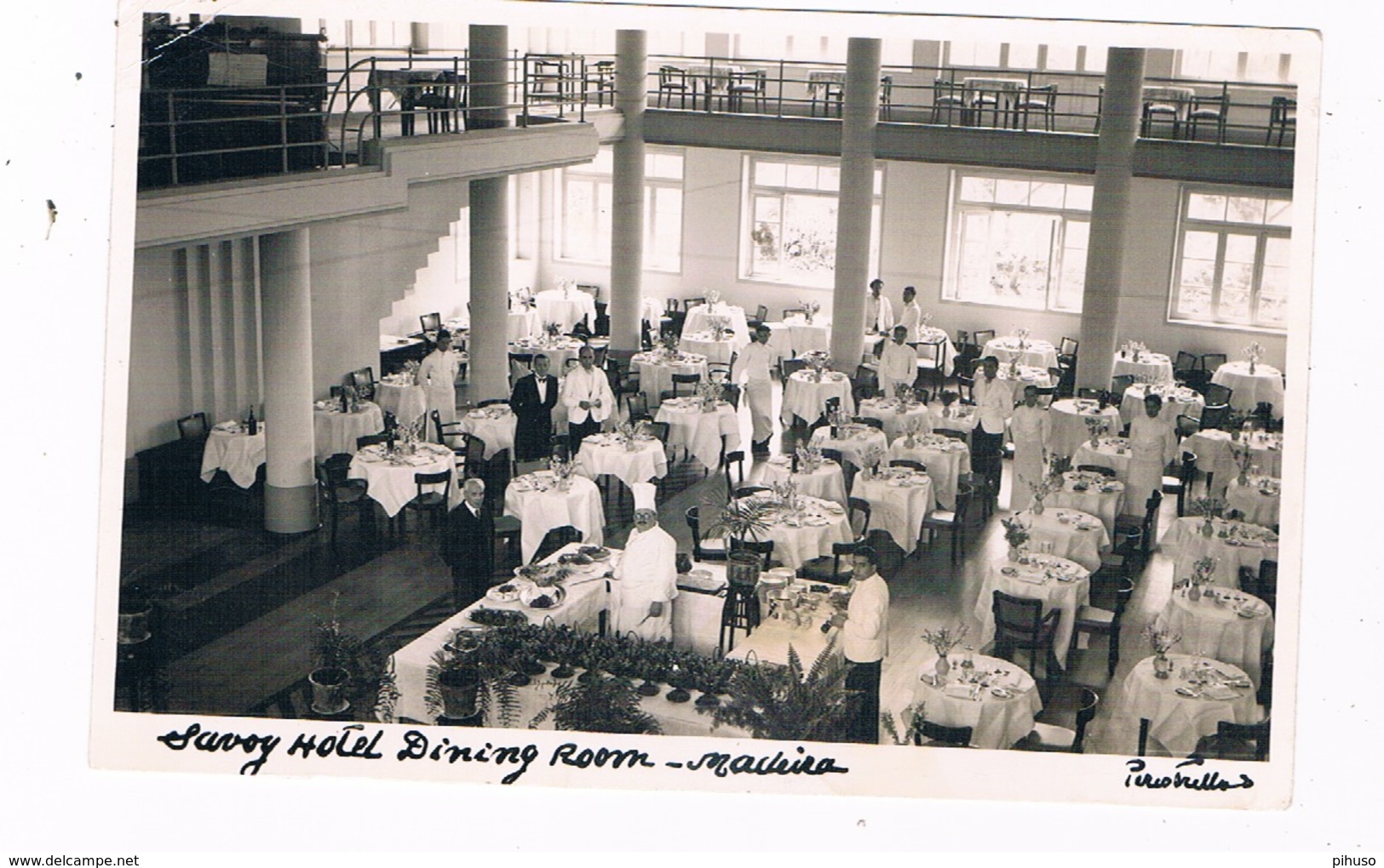 AZ-92   MADEIRA : Savoy Hotel - Dinner Room - Madeira