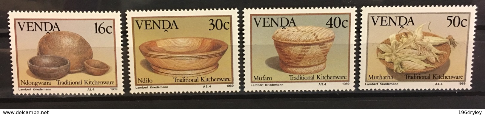 VENDA - MNH** - 1989 - # 189/192 - Venda