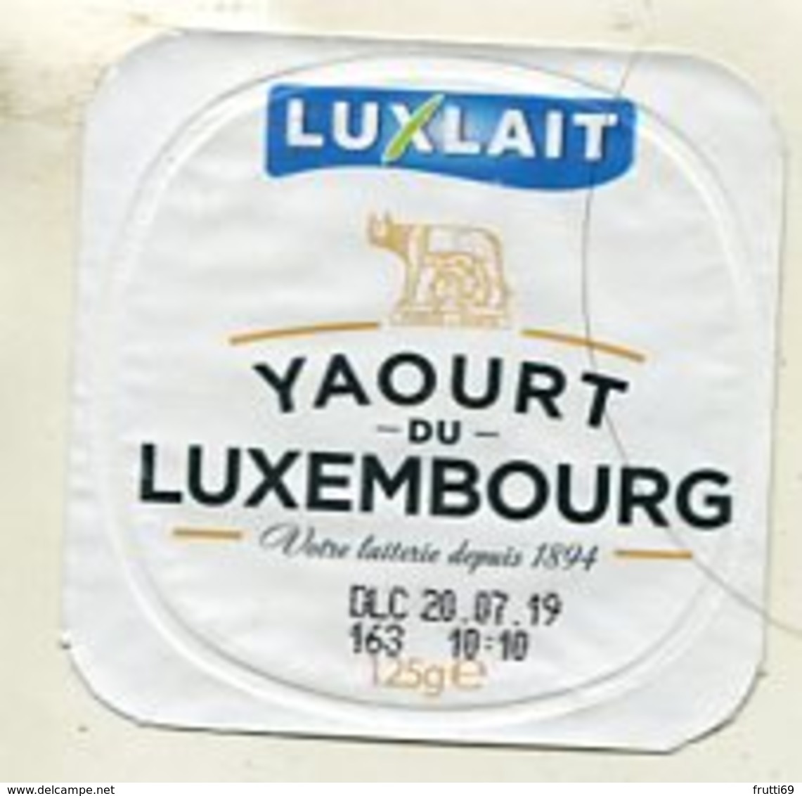 0014 Joghurt / Yaourt / Jogurt - Top - Luxembourg - Otros & Sin Clasificación