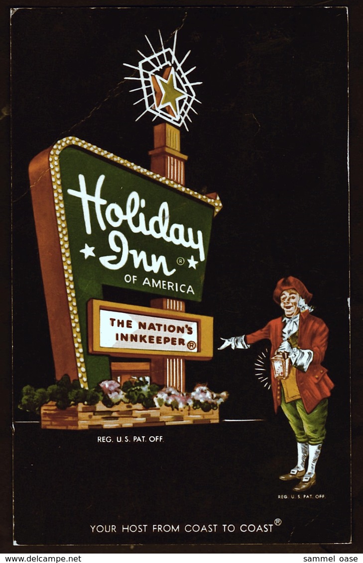 New Jersy  -  Fort Wayne  -  Holiday Inn Hotel  -  Ansichtskarte Ca.1969   (11688) - Fort Wayne