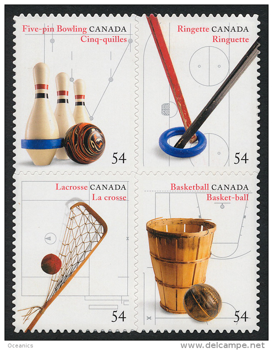 Canada (Scott No.2338 - Inventions Canadiennes Sport / Canadian Invention) [**] Autocolland Self Adhesive - Neufs