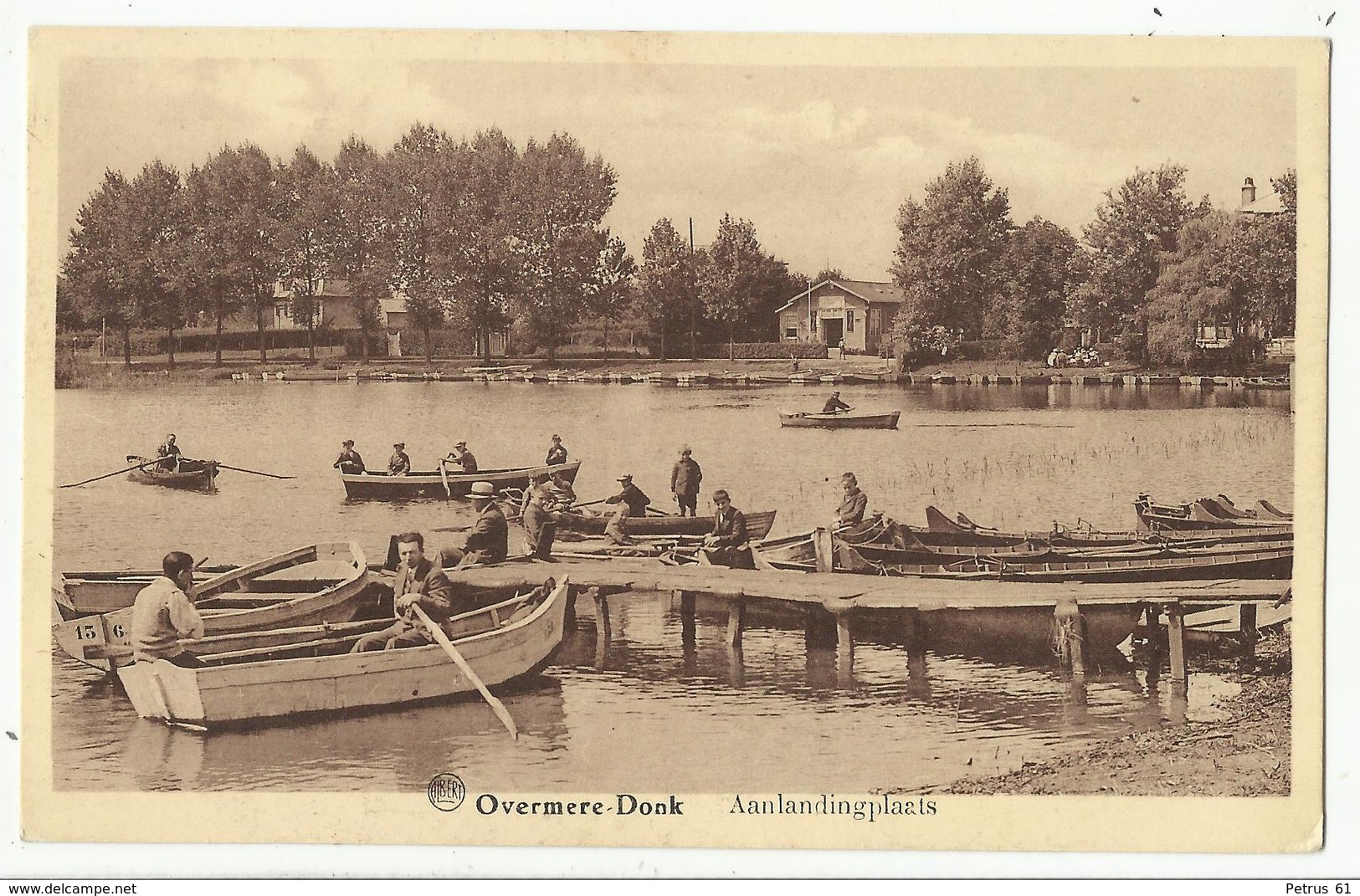 OVERMERE - DONK (Berlare) - Aanlandingsplaats, Overmeire - Berlare