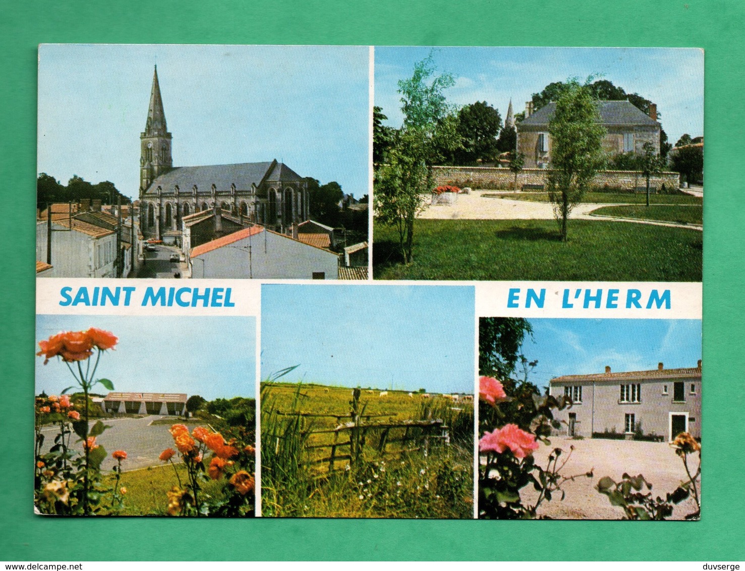 85 Vendée  Saint Michel En L ' Herm Carte Postale Multivues - Saint Michel En L'Herm