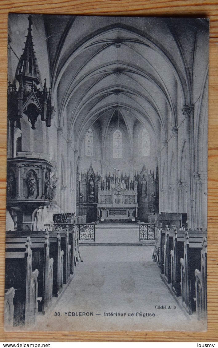 76 : Yébleron - Intérieur De L'Eglise - (n°15793) - Autres & Non Classés