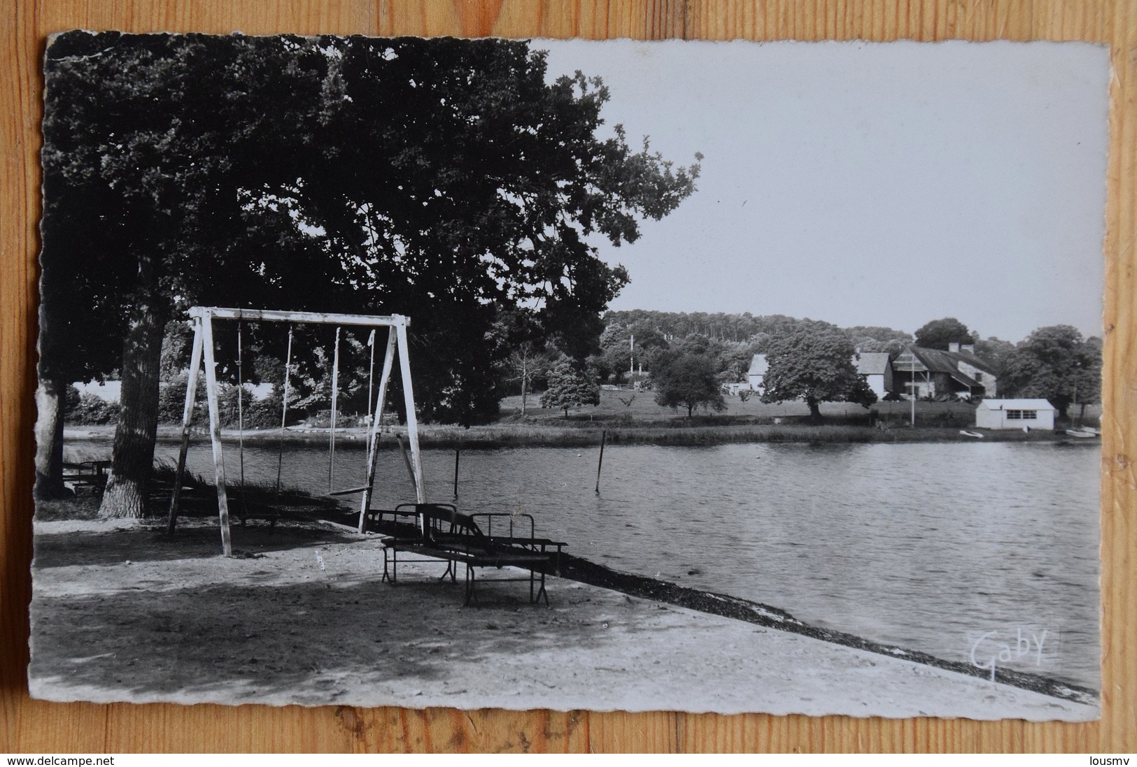 35 : Chatillon-en-Vendelais - La Plage Et L'Etang - Jeux Pour Enfants - (n°15797) - Autres & Non Classés