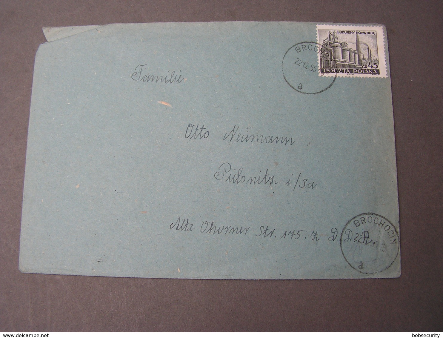 Polen Cv. 1955 - Briefe U. Dokumente