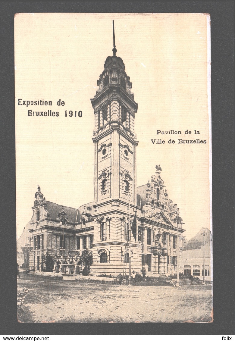 Brussel - Exposition De Bruxelles 1910 - Pavillon De La Ville De Bruxelles - Expositions Universelles