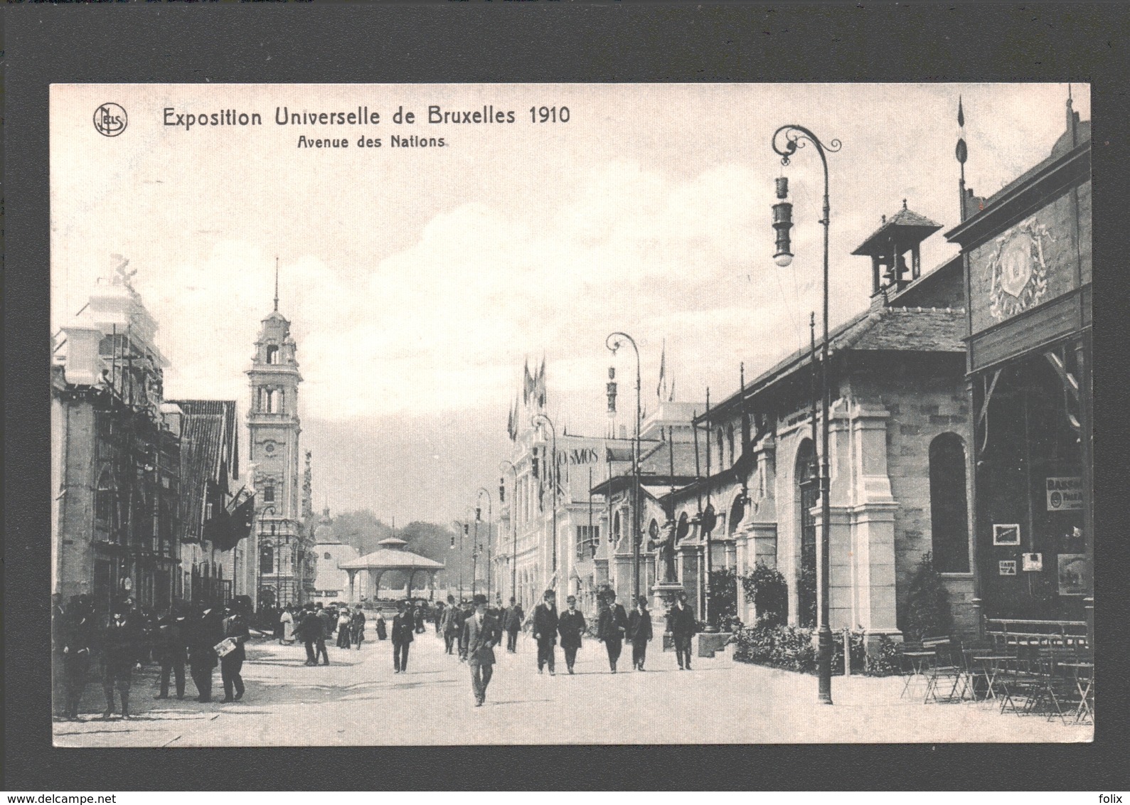 Brussel - Exposition Universelle De Bruxelles 1910 - Avenue Des Nations - Animation - Expositions Universelles