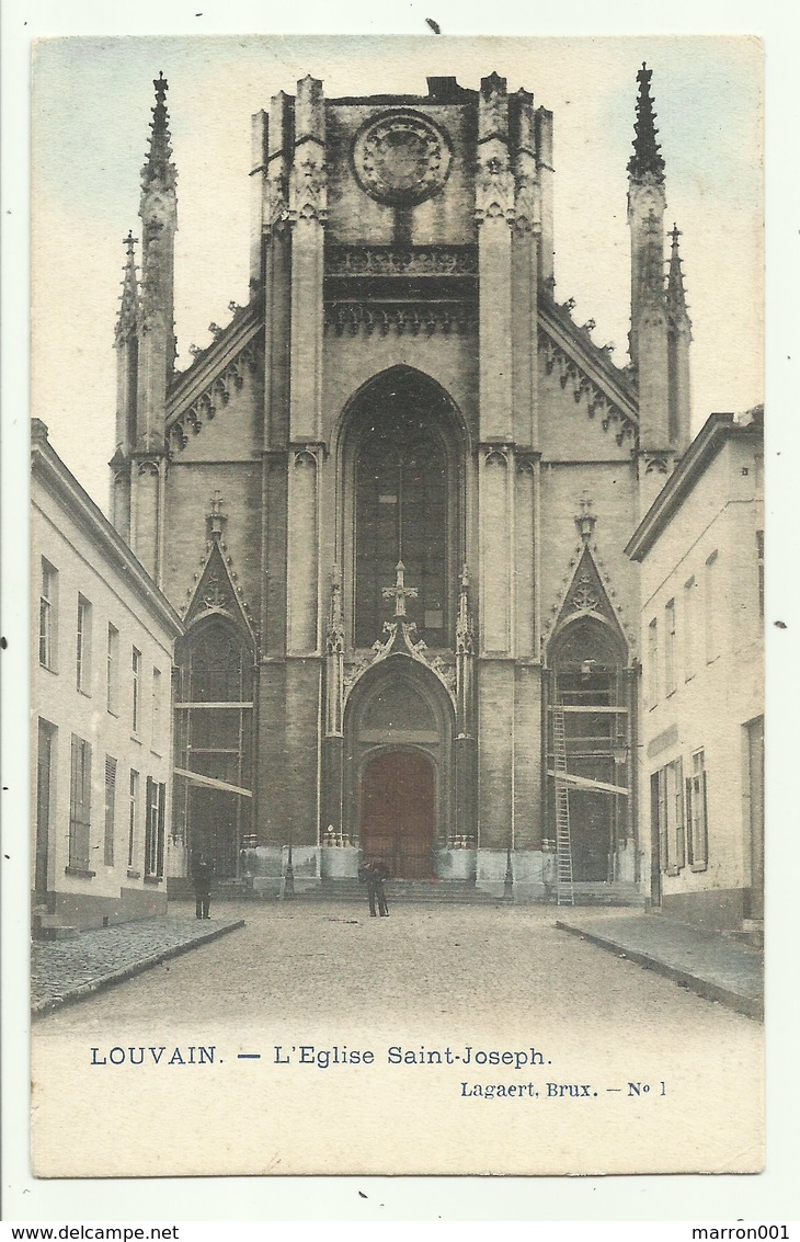 Louvain - Leuven - L'Eglise  ( 2 Scans )verzonden - Leuven