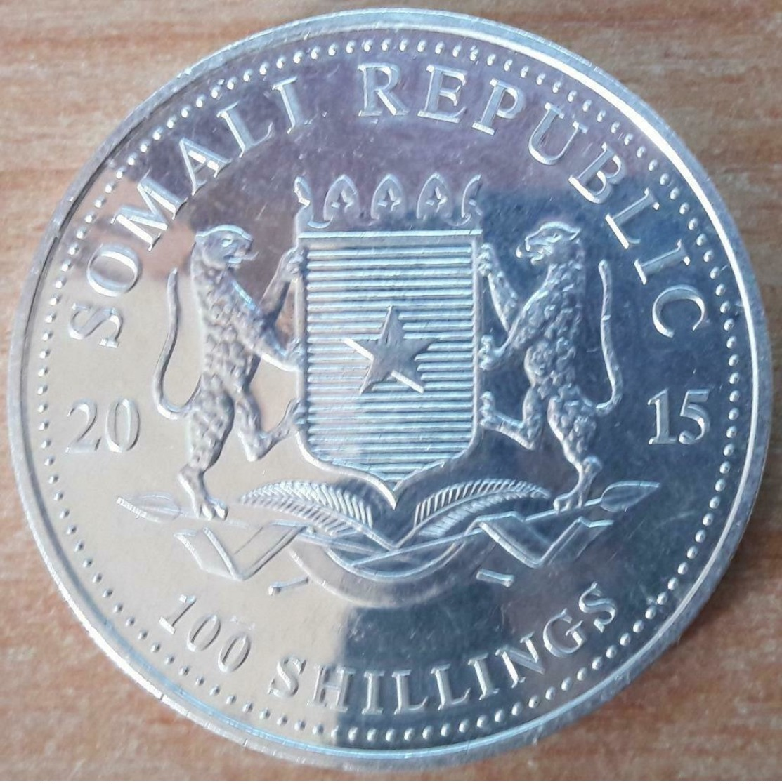 Somalie, 100 Shillings 2015 - Silver UNC - Somalië