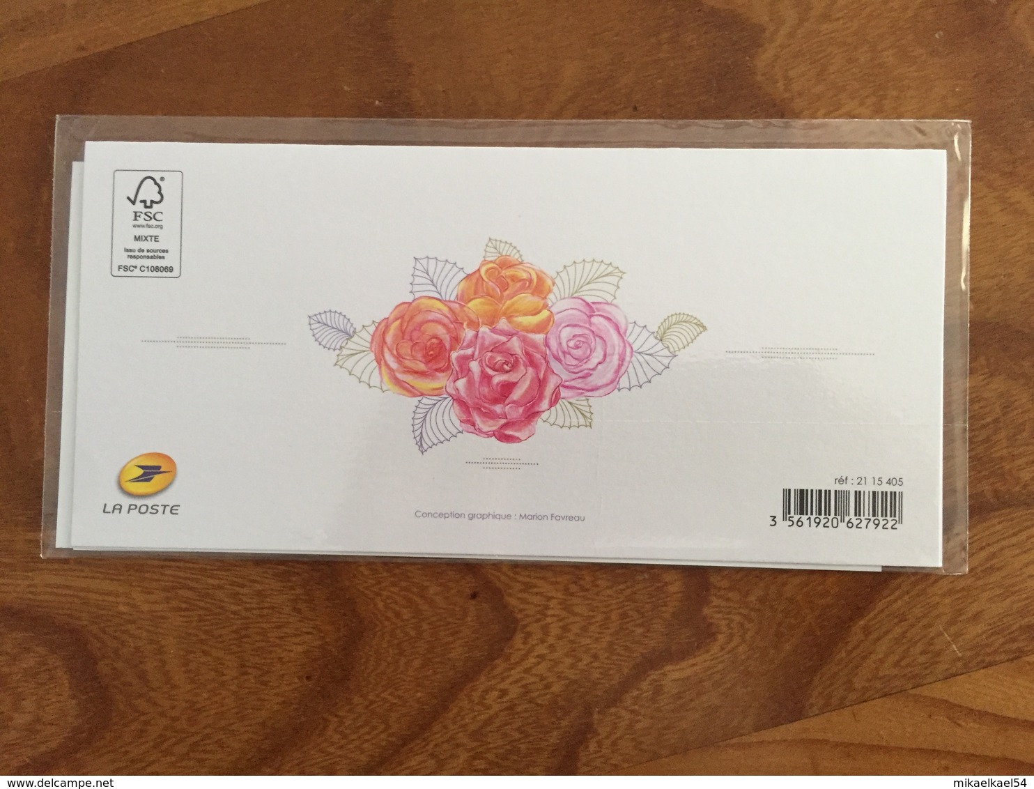 Souvenir Philatélique CONGRÈS MONDIAL DES SOCIÉTÉS DE ROSES - LYON Y&T BS111 - 2015 - Neuf Sous Blister - Blocs Souvenir