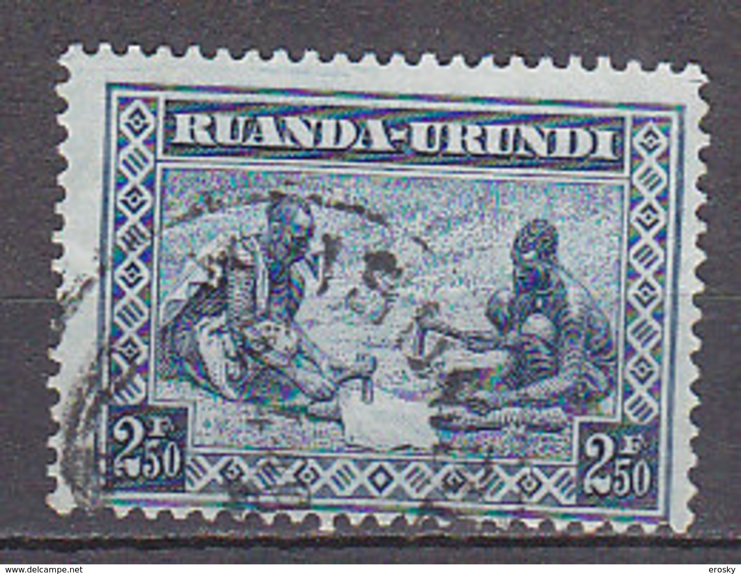 B0815 - RUANDA URUNDI Yv N°113 - Oblitérés