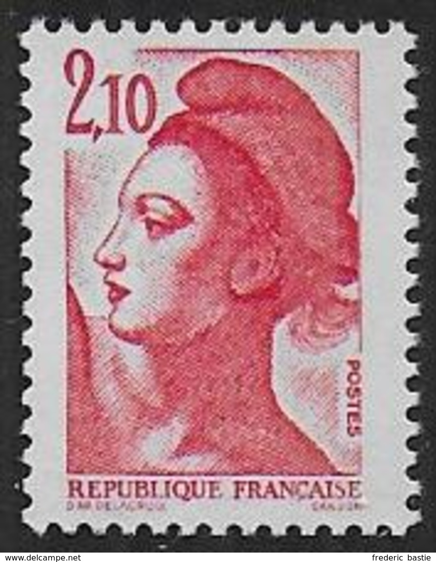 Liberté N° 2319 **  ( 2 Bandes De Phosphore à Droite) - 1982-1990 Vrijheid Van Gandon