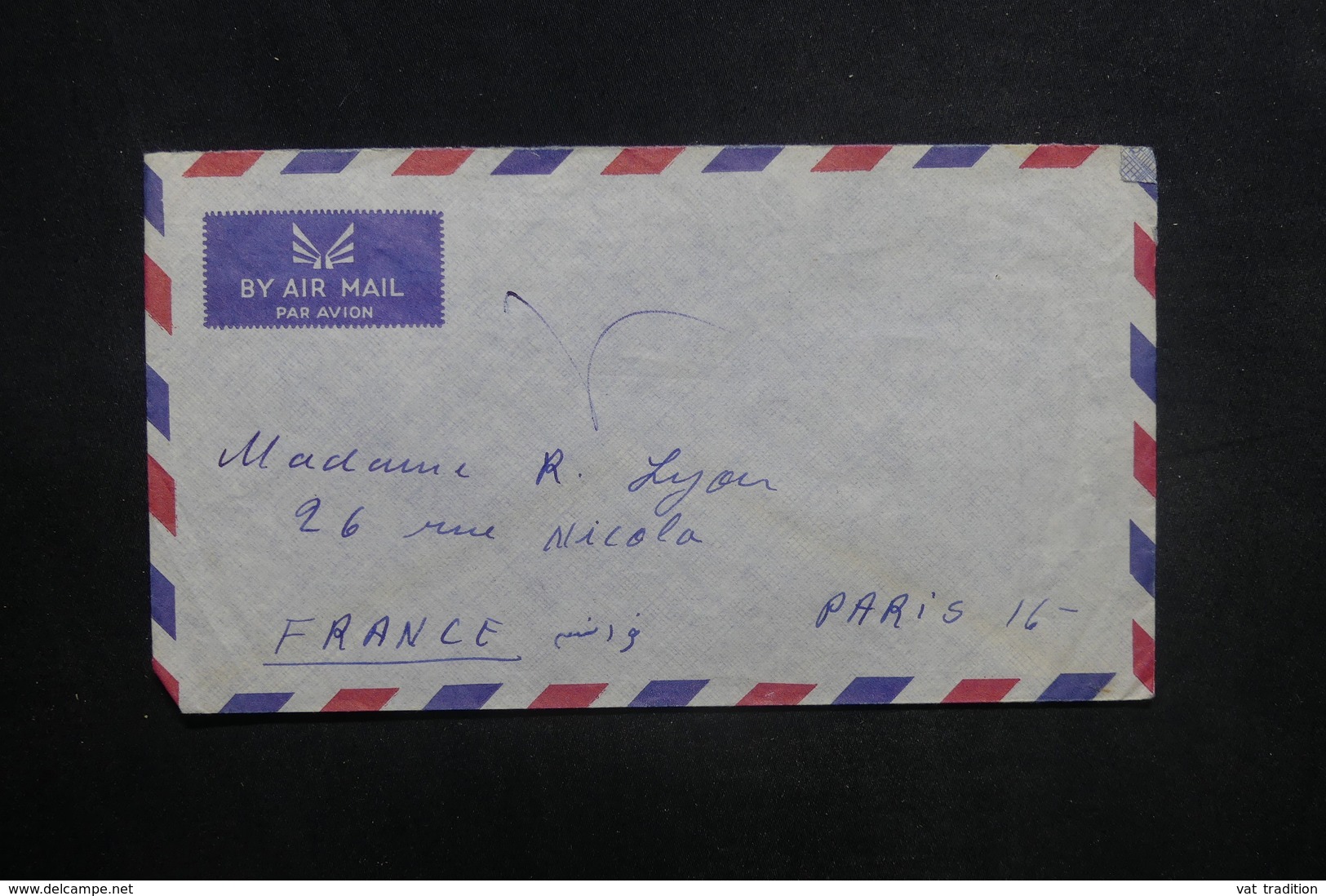 AFGHANISTAN - Enveloppe De Kaboul Pour Paris En 1959, Affranchissement Plaisant Au Verso - L 37585 - Afghanistan