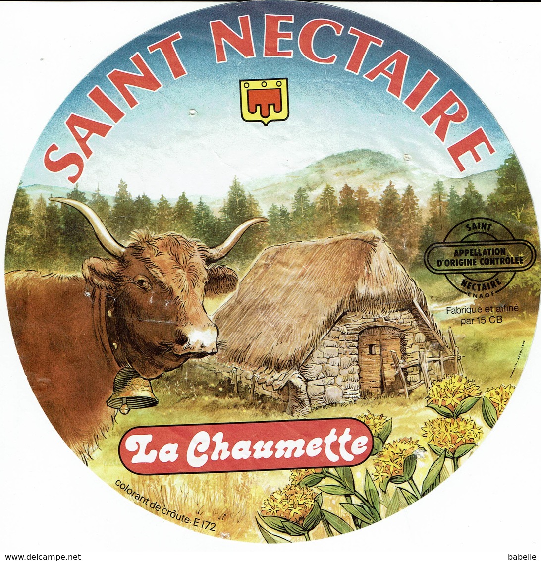 SAINT NECTAIRE " LA CHAUMETTE " Vache - Formaggio