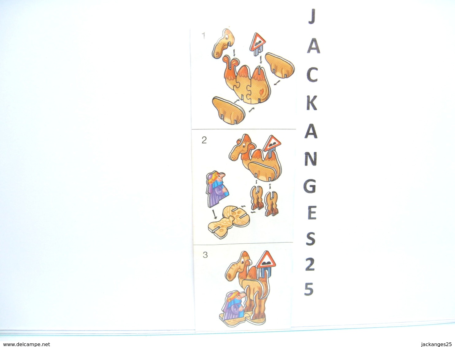 KINDER PUZZLE 3D  K03 N 101 2002  + BPZ - Puzzles