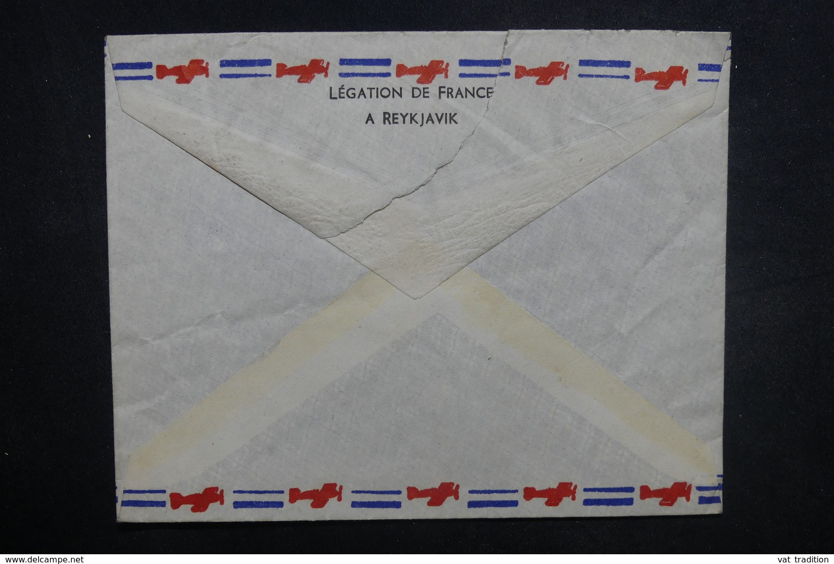 ISLANDE - Enveloppe De Reykjavik Pour La France En 1948, Affranchissement Plaisant - L 37622 - Covers & Documents