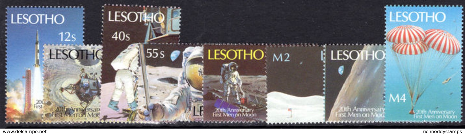 Lesotho 1989 Moon Landing Unmounted Mint. - Lesotho (1966-...)