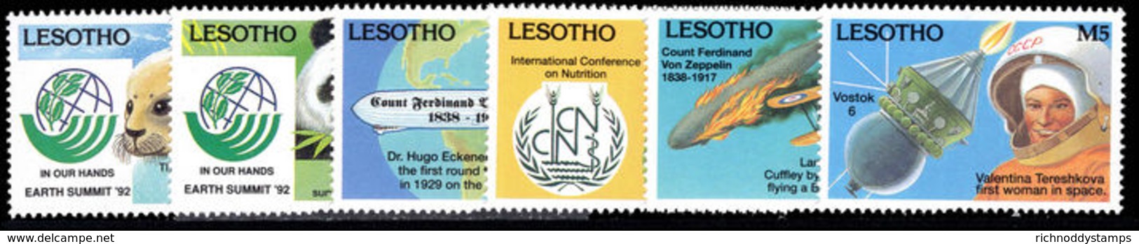 Lesotho 1993 Anniversaries And Events Unmounted Mint. - Lesotho (1966-...)