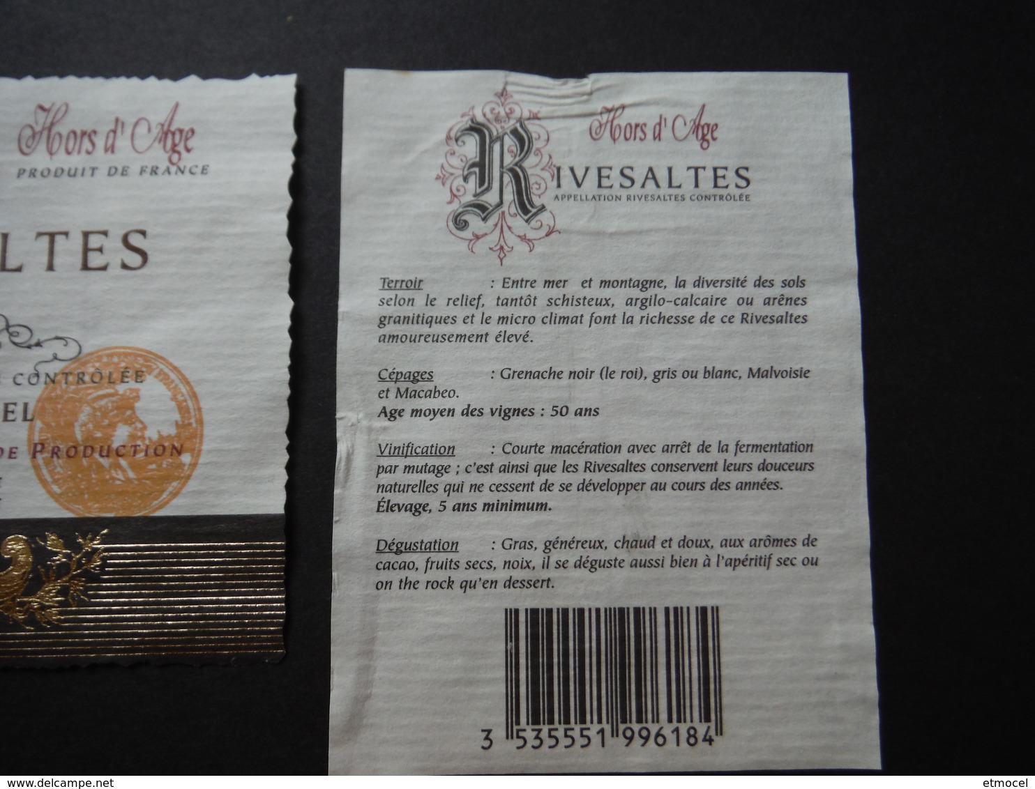 Rivesaltes Tuilé Hors D'Age - Caves De La Côte Radieuse à Villelongue De La Salanque - Altri & Non Classificati