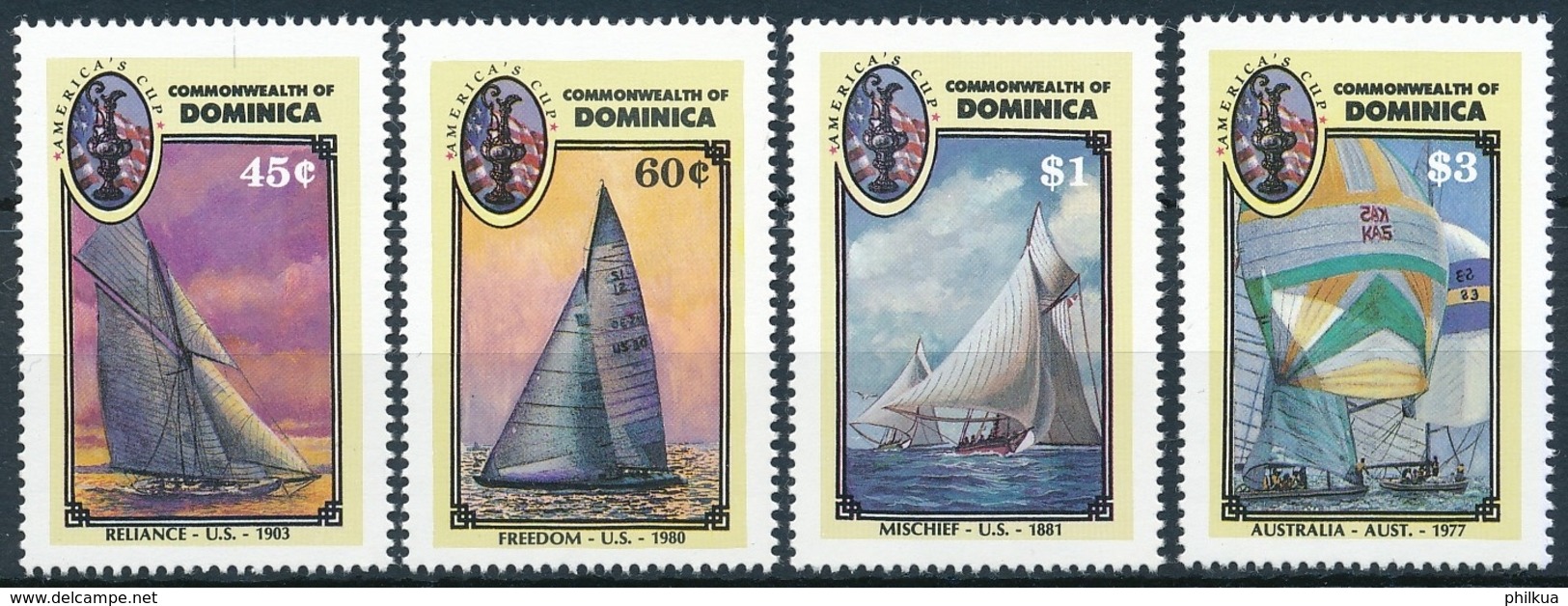 Dominicia - Postfrisch/** - Schiffe, Seefahrt, Segelschiffe, Etc. / Ships, Seafaring, Sailing Ships - Maritime