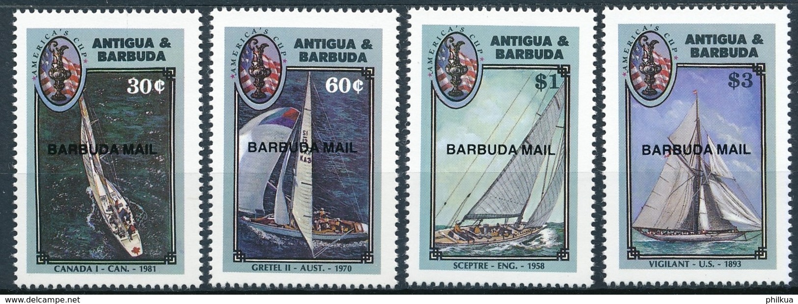 Antigua & Barbuda - Postfrisch/** - Schiffe, Seefahrt, Segelschiffe, Etc. / Ships, Seafaring, Sailing Ships - Maritime