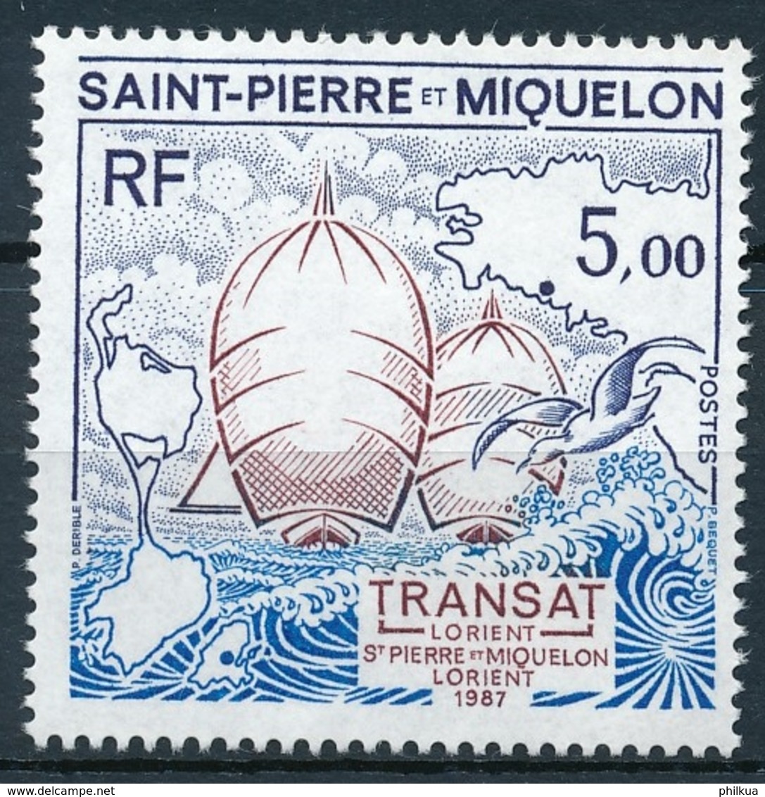 Saint-Pierre Et Miquelon - Postfrisch/** - Schiffe, Seefahrt, Segelschiffe, Etc. / Ships, Seafaring, Sailing Ships - Maritime