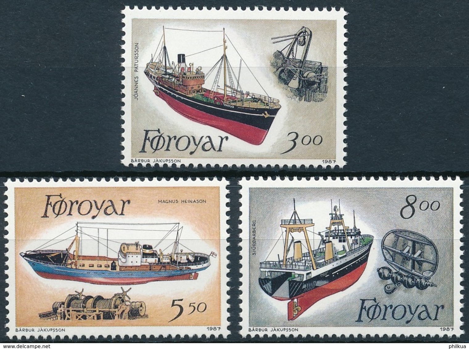 Färör Foroyar- Postfrisch/** - Schiffe, Seefahrt, Segelschiffe, Etc. / Ships, Seafaring, Sailing Ships - Maritime