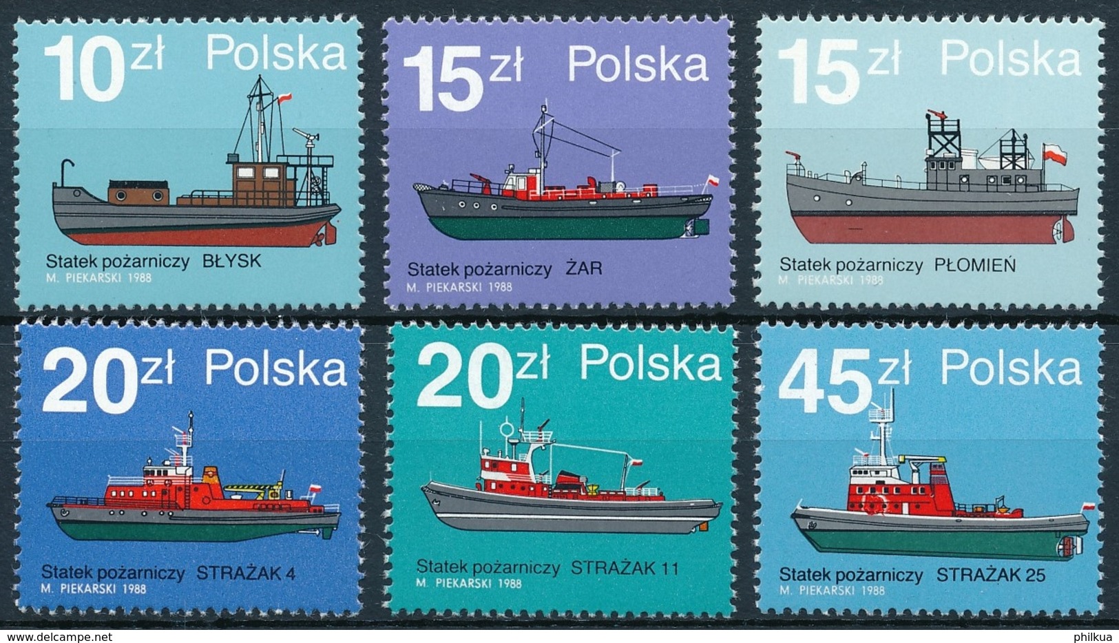 Polska - Postfrisch/** - Schiffe, Seefahrt, Segelschiffe, Etc. / Ships, Seafaring, Sailing Ships - Marittimi