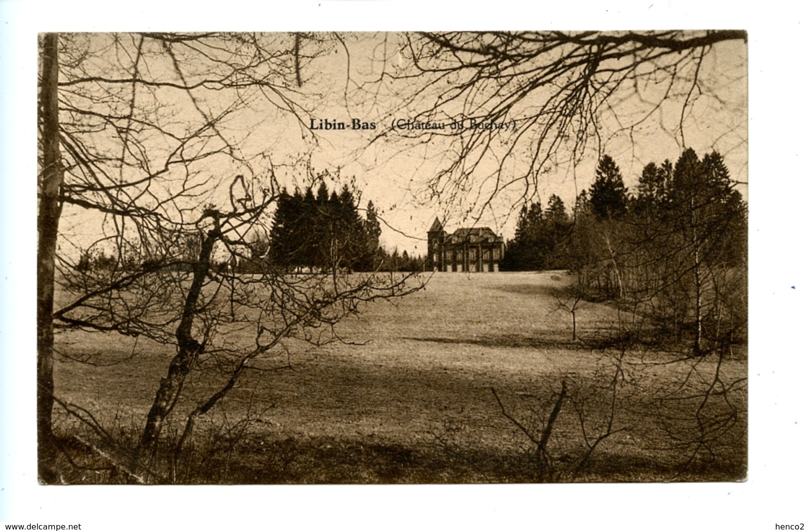 Libin-Bas - Château Du Buchay / J. Debehogne (1929) - Libin